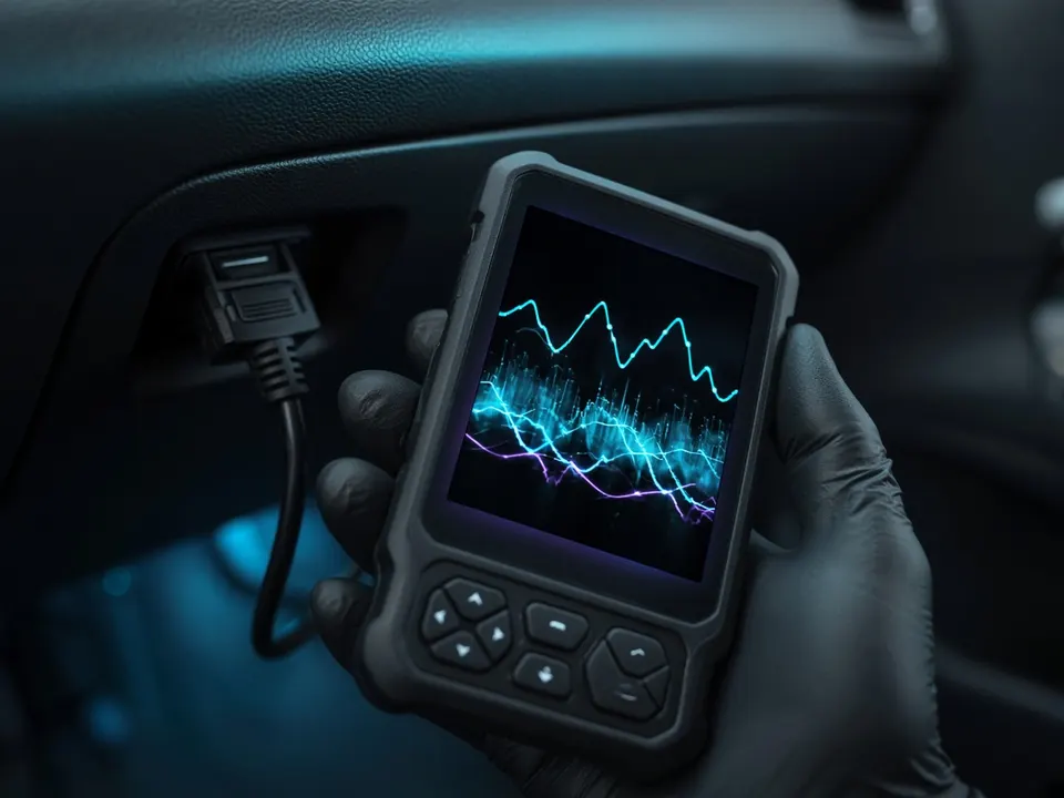 Illustrative batteries & electrical scene